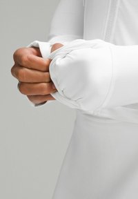 lululemon DEFINE CROPPED NULU - Sportovní bunda - white