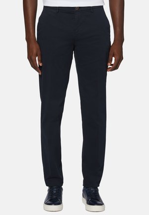 Boggi Milano STRETCH - Trousers - navy blue