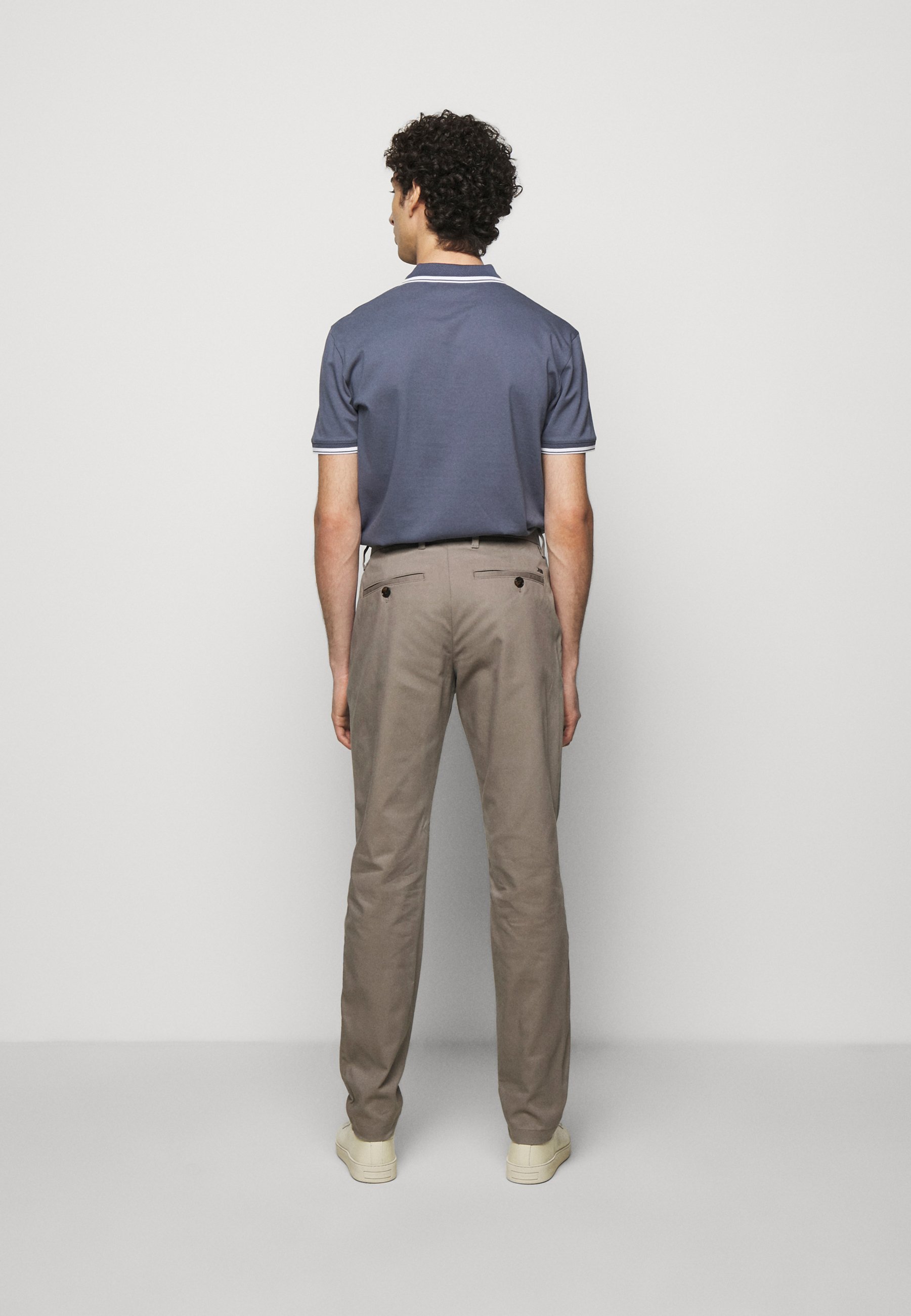 grey colour armani pants