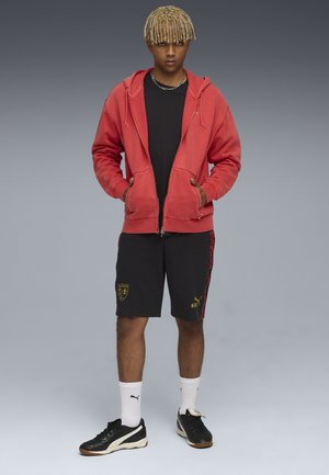 RC LENS KING  - Pantaloncini sportivi - black matte gold-coloured