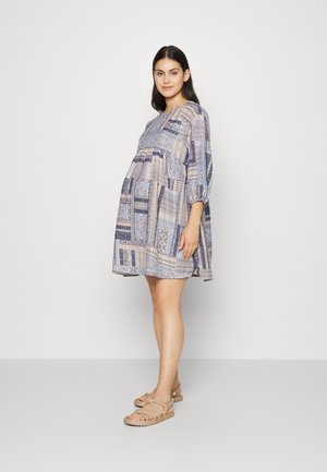 OLMMONIKA PEPLUM DRESS - Jerseyjurk - multi-coloured