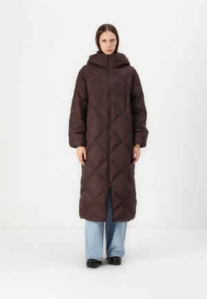 YASFUDGE LONG COAT - Dunkåpe / -frakk - hot fudge
