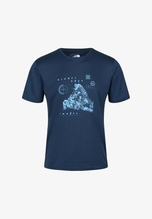 FINGAL - Print T-shirt - dark blue