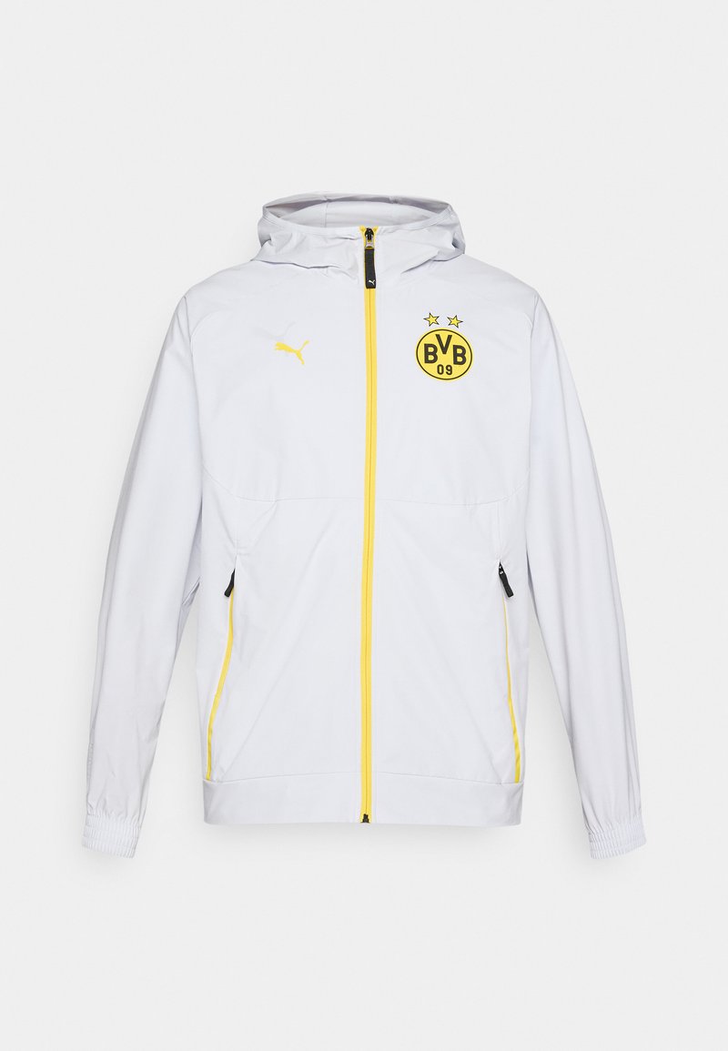 Puma BVB PUMATECH JACKET - Club wear - silver-coloured mist/faster ...