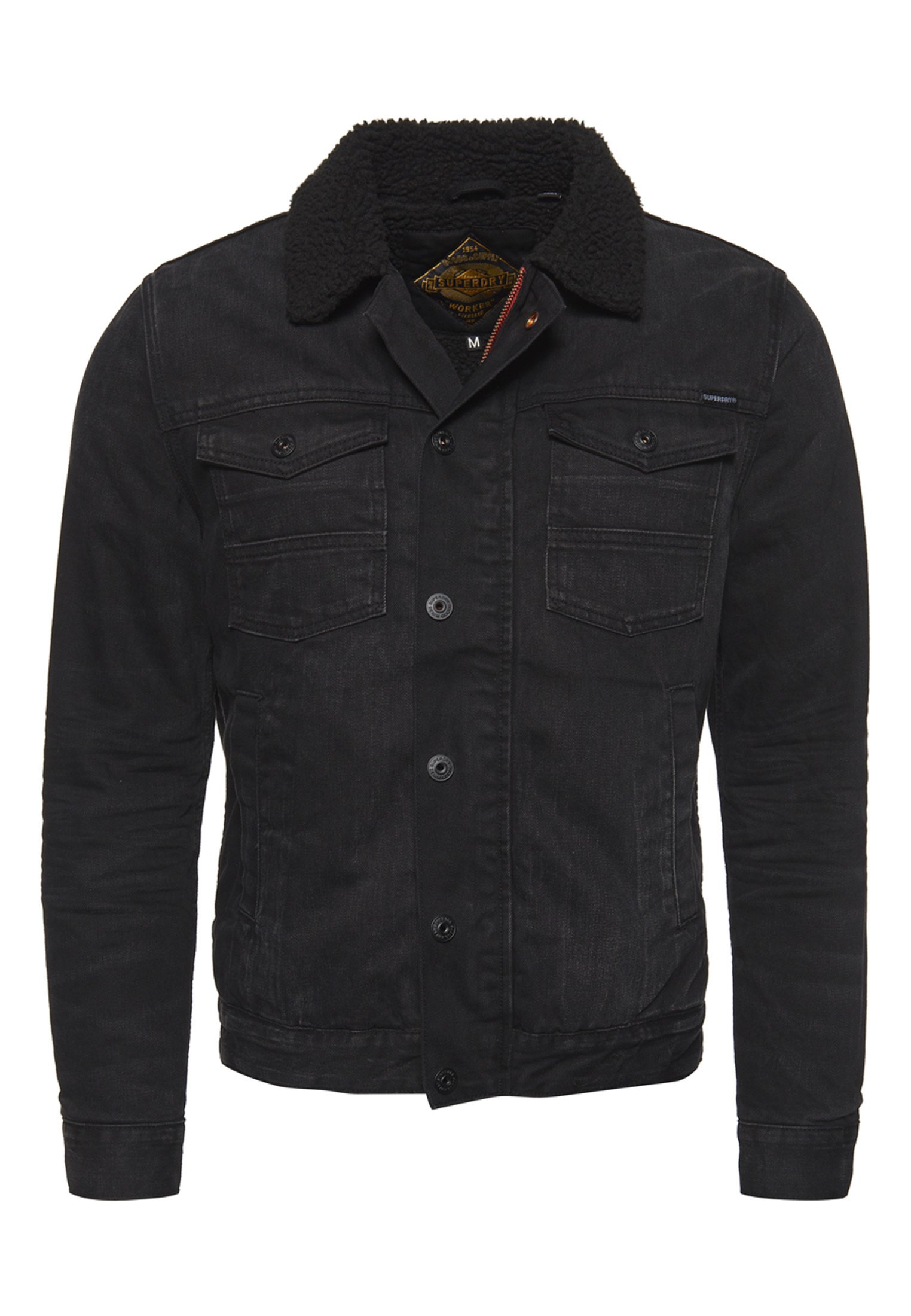 Superdry SUPERDRY HACIENDA SHERPA DENIM 