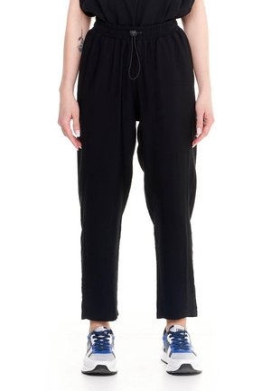 LEONE 1947, WOMAN SWEATPANTS SPARKLY - Pantalon de survêtement - black