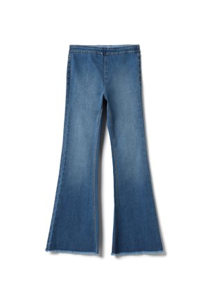 Vaqueros a campana - denim blue