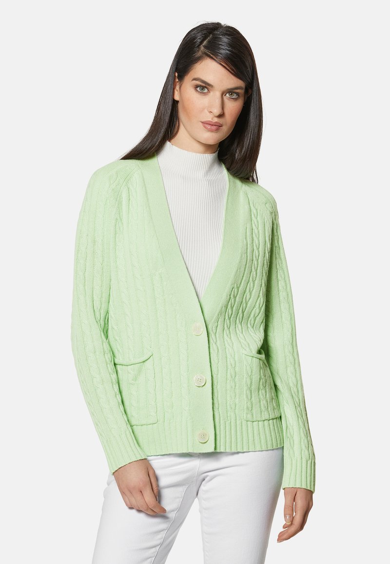 MaleneBeauty Green Cardigan main image 0
