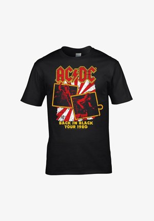 rockshirts AC/DC BACK IN BLACK TOUR 1980 - T-shirt print - black