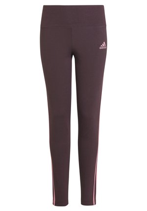 adidas Performance, Leggings - shadow maroon/bliss pink