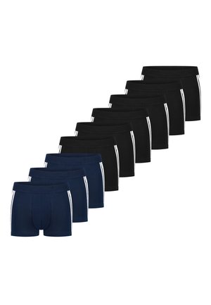 Boxershort - schwarz   dunkelblau