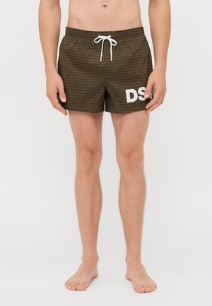 NEOCLASSIC LOGO MIDI - Badeshorts - green/white