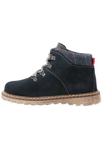 Friboo Botines con cordones - blue
