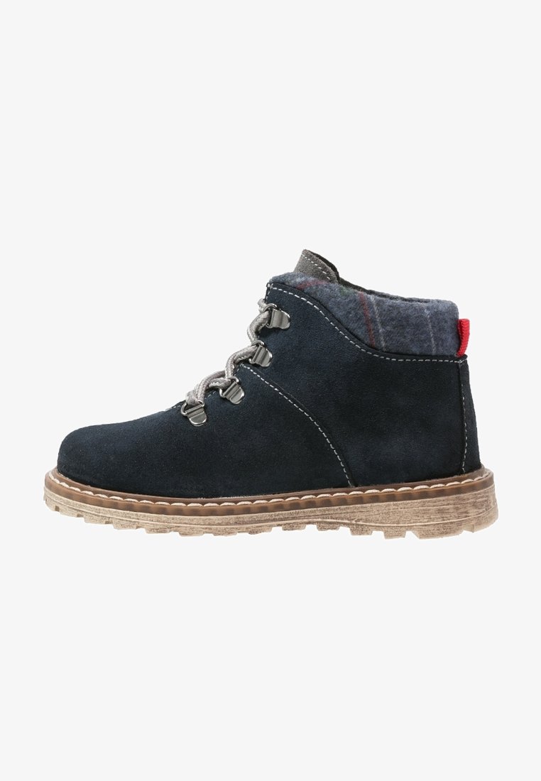 Friboo Botines con cordones - blue