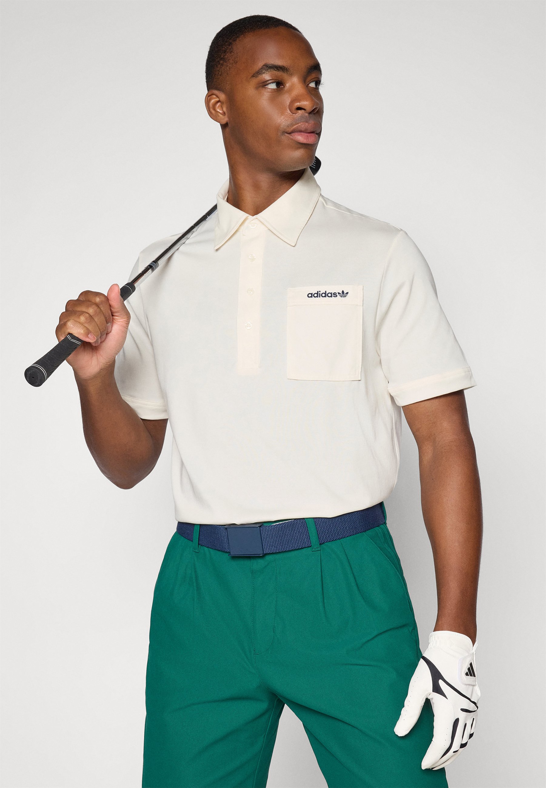 adidas Golf Originals ORIGINALS POCKET - Polo shirt - chalk white