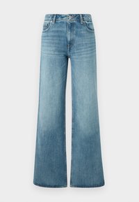 GAMALA - Blugi evazați - medium blue