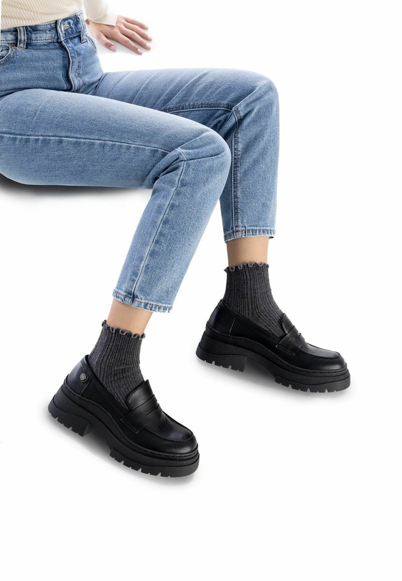 Refresh Zapatos de plataforma - black