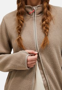 Peak Performance PILE ZIP - Fleecejas - hellbraun