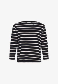 Sélectionné, navy eggnog stripe