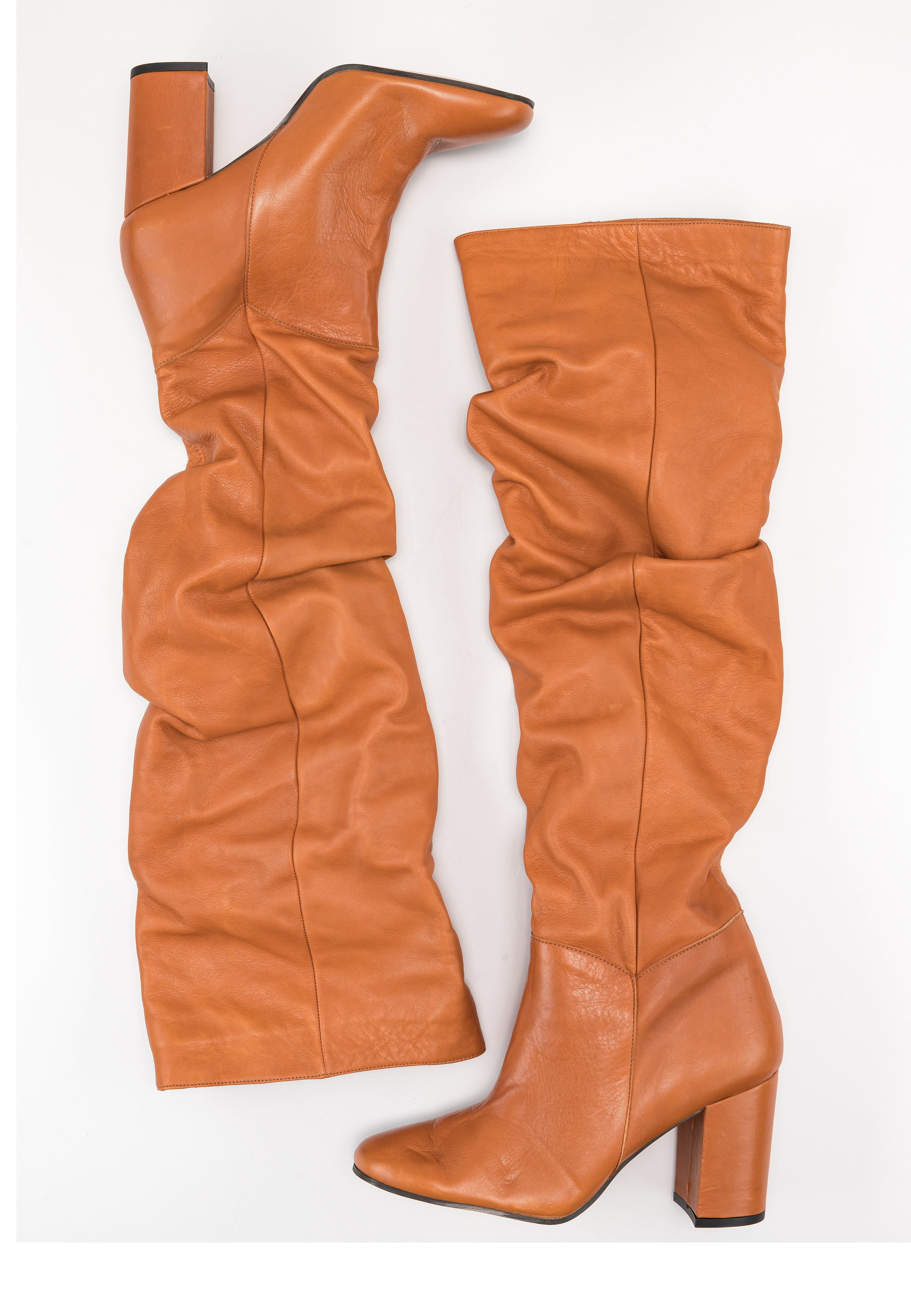 EDITED Botas de tacón - brown/marrón - Zalando.es