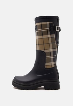 Barbour, DENA TALL WELLY - Bottes en caoutchouc - dark navy/birchwood
