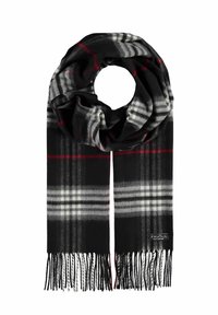 PLAID KARO CASHMINK - Šal - black