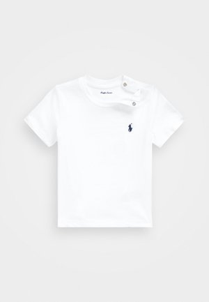 Polo Ralph Lauren COTTON JERSEY CREWNECK TEE - T-shirt basic - white