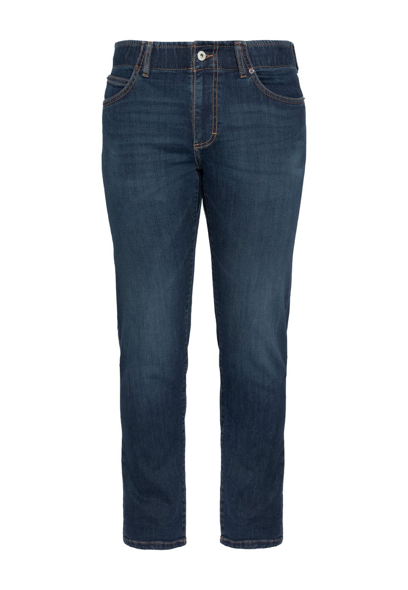 Schott Slim fit jeans donkerblauw Schott Slim fit jeans donkerblauw