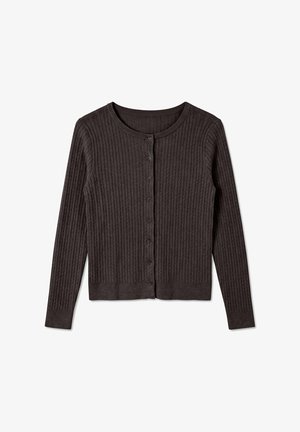 Vero Moda, CARDIGAN AWASHLIE KNIT CARDIGAN - Gilet - chocolate torte