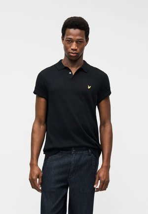 SHORT SLEEVE - Πόλο - jet black