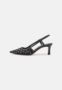 MICHAEL Michael Kors ALORA MID SLING - Escarpins - black
