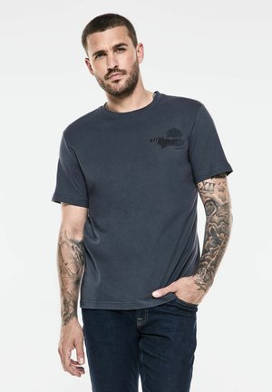 Street One MEN T-Shirt print - blau