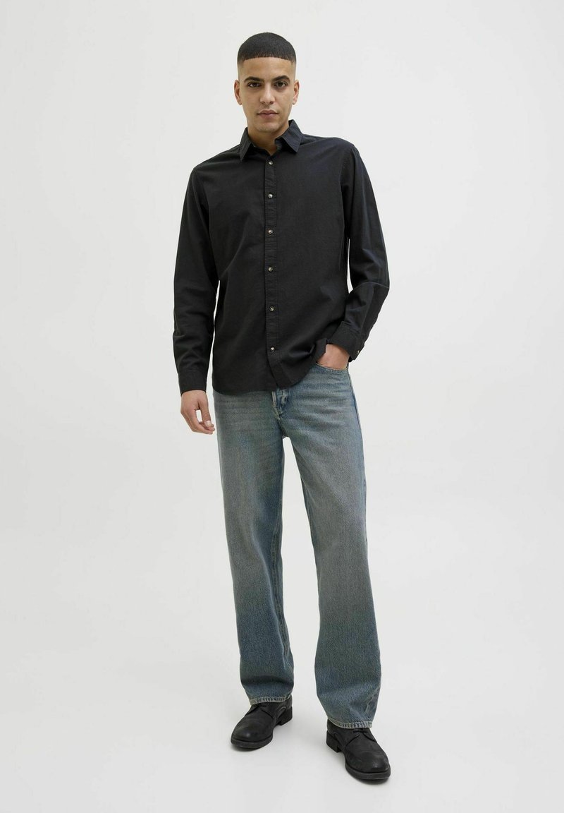 Slim Fit Zalando Camicie Estive Camicia Nera Camicie Zalando