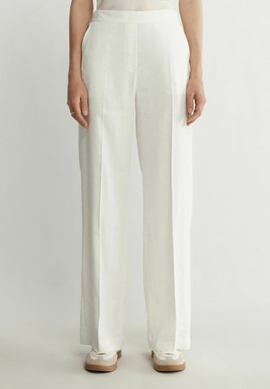 Trousers - weiß  white