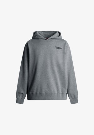 Hall halliga kapuutsi ja pehme tekstuuriga dressipluus. Rinnal on must "Red Bull Racing" logo ning varrukate ja alaääre servad on soonikkoes.