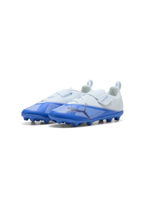 PUMA ULTRA 7 PLAY FG/AG RB JR UNISEX - Football boots artificial grass - ultra blue-icy blue- black-lime squeeze — photo 2