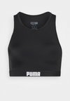 SWIM WOMEN RACERBACK - Bikini top - black