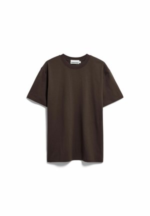 ARMEDANGELS, MAARKOS MID WEIGHT - T-Shirt basic - claystone