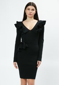 INFLUENCER FLOUNCE  - Tubino - black
