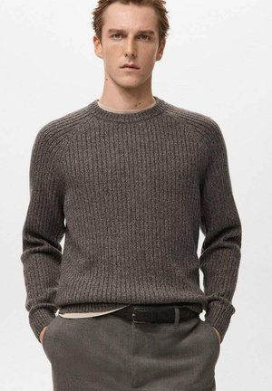 Jersey de punto - chocolate