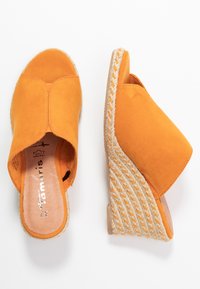 Tamaris SLIDES - Heeled mules - sunset
