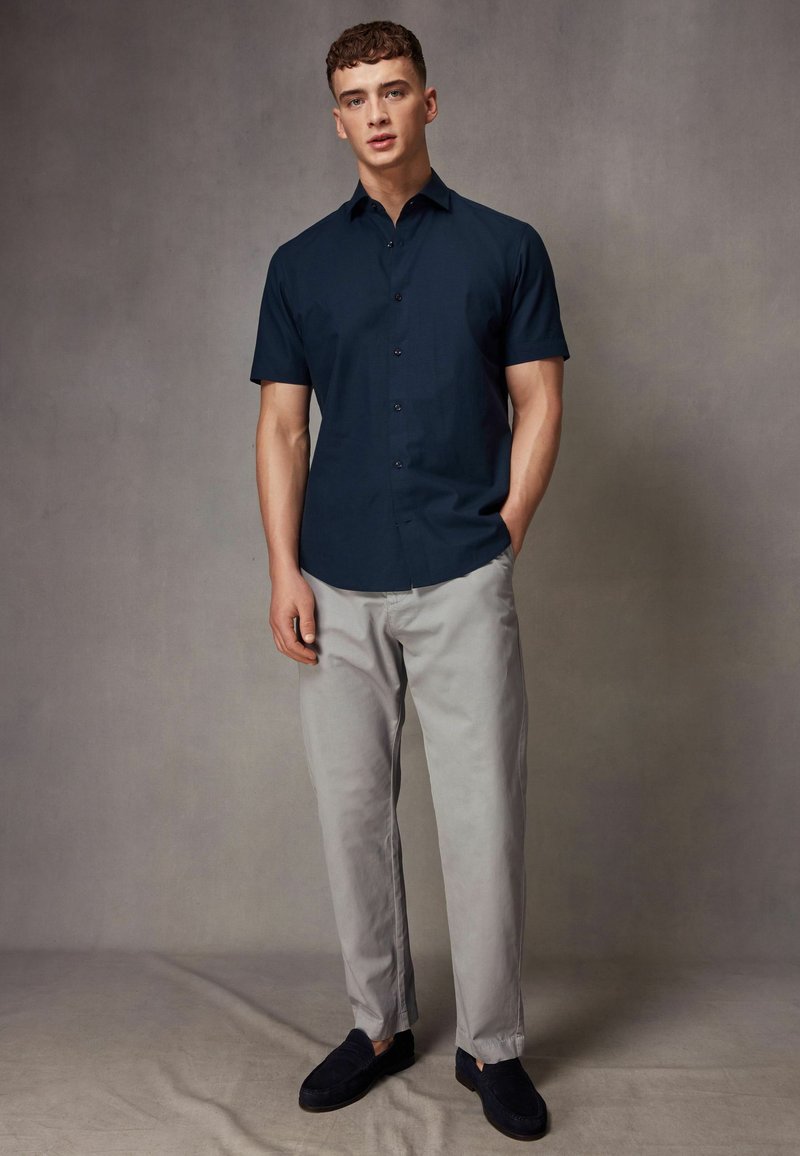 Next SHORT SLEEVE  - REGULAR FIT - Ing - navy blue