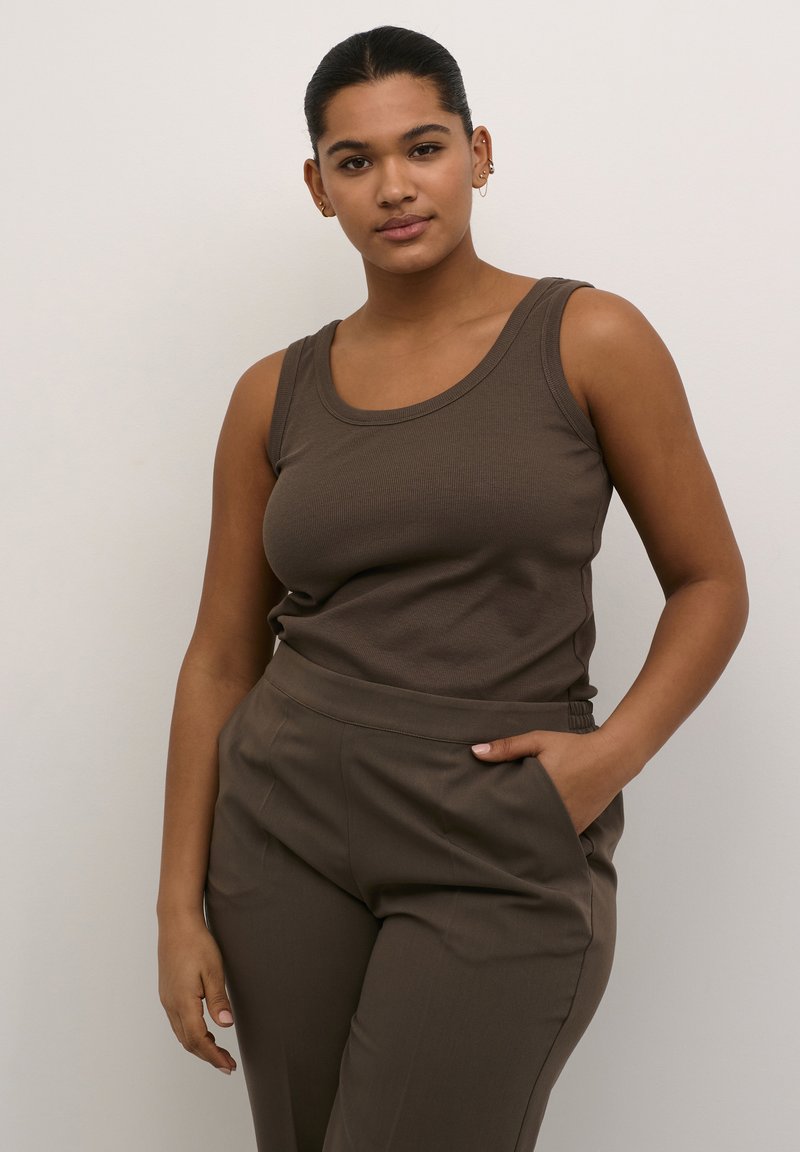 Kaffe Curve KCCARINA - Top - major brown
