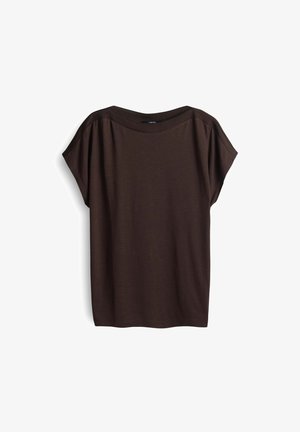 someday., LOOSE FIT - Basic T-shirt - dark espresso