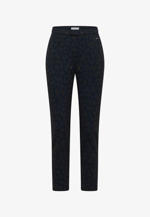 Cecil, MID-WAISTED SLIM-LEG TROUSERS IN A CASUAL FIT - Pantalon classique - dark navy blue