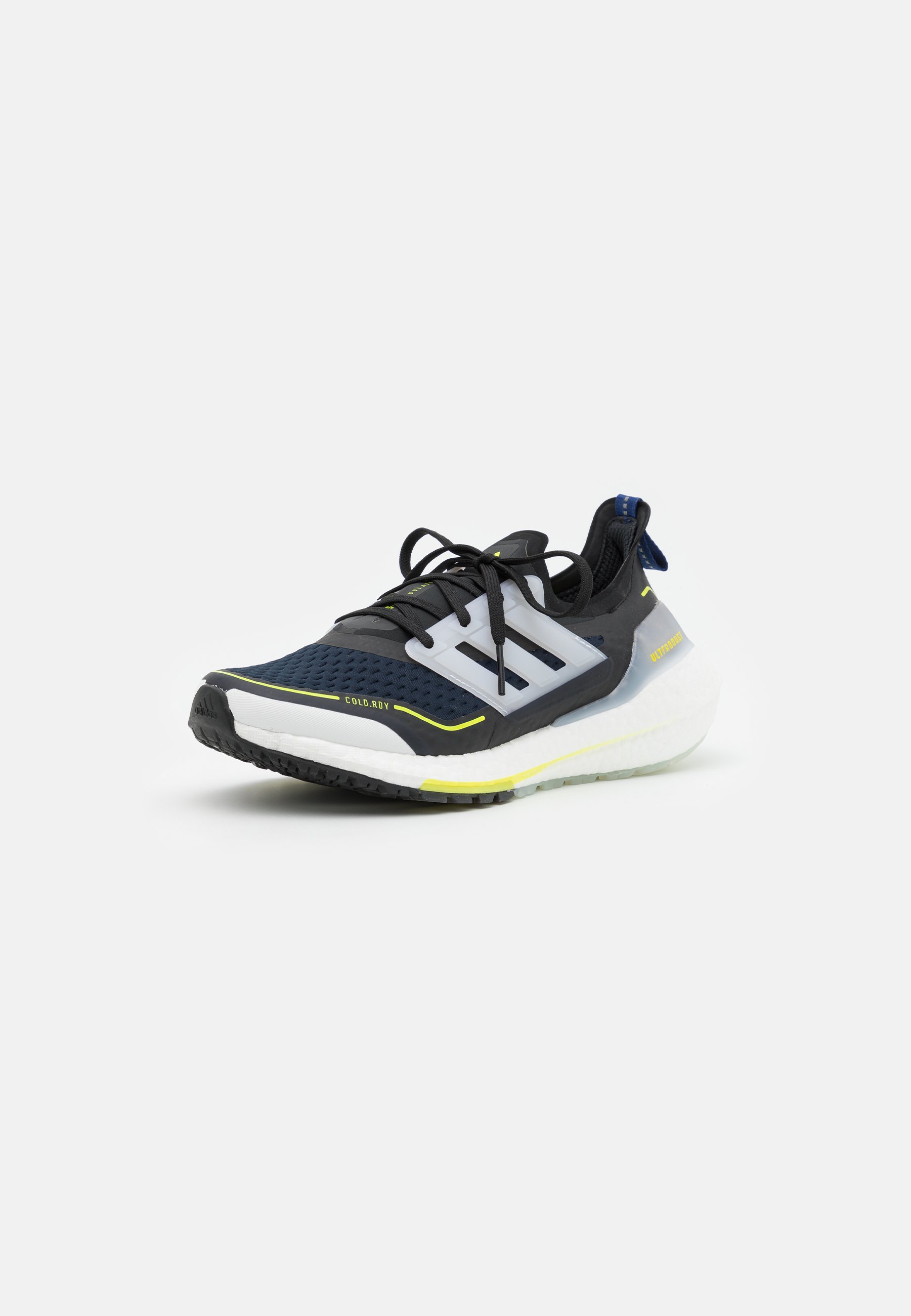 adidas Performance ULTRABOOST 21 PERFORMANCE COLD.RDY - Neutral running  shoes - legend ink/crystal white/acid yellow/dark blue - Zalando.co.uk