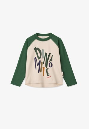 ELLINGTON UNISEX - Majica z dolgimi rokavi - garden green/sandy
