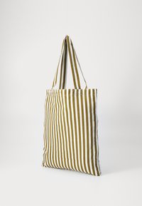 Mads Nørgaard SACKY ATOMA BAG - Velika torba - martini olive/white alyssum