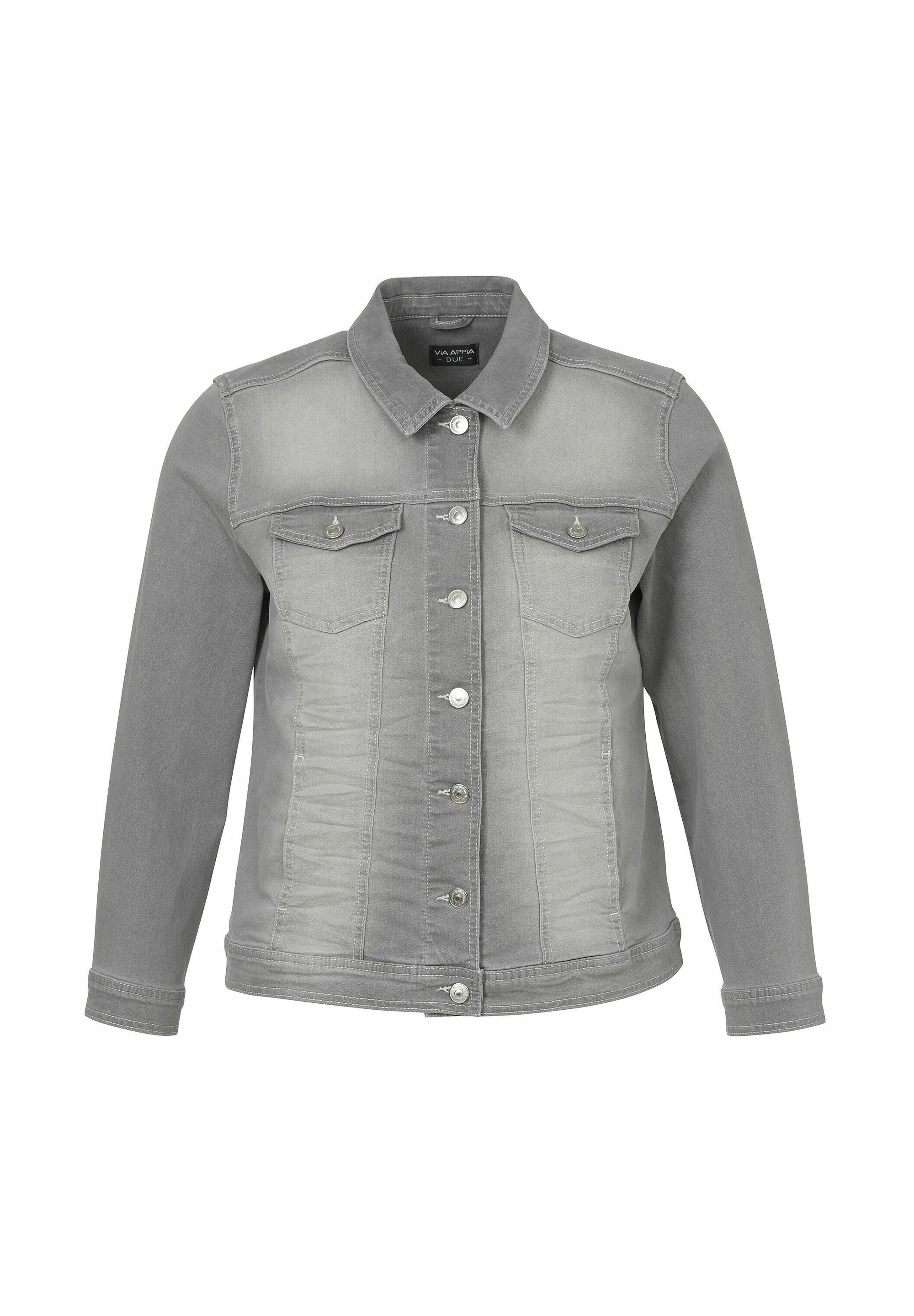 Via Appia Due Jeansjacke hellgrau