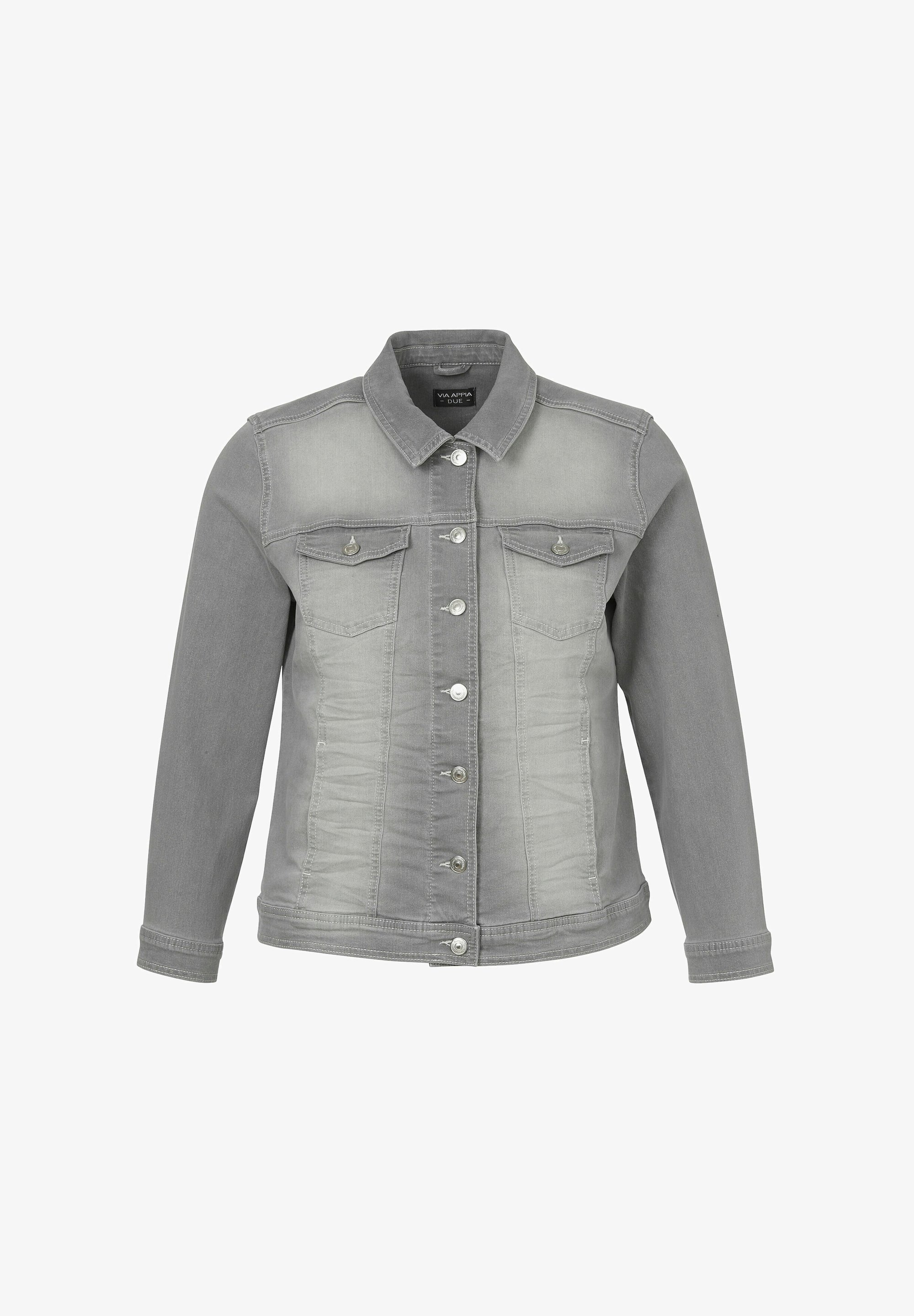 Via Appia Due Jeansjacke hellgrau